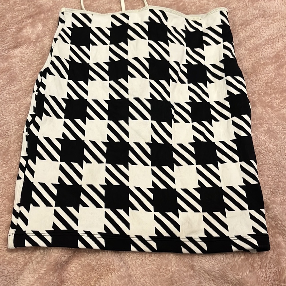 Solid & Striped Delilah Lace Houndstooth Miniskir… - image 5